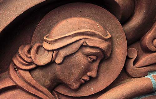 terracotta head